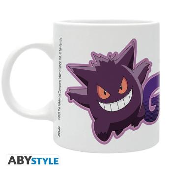 POKEMON - Becher "Halloween Gengar"  Der schelmisch sensüchtige Gengar verursacht gerne ein wenig Chaos für seine Pokémon Kumpels, er ist bereit, sich auf diesen Becher zu stürzen.